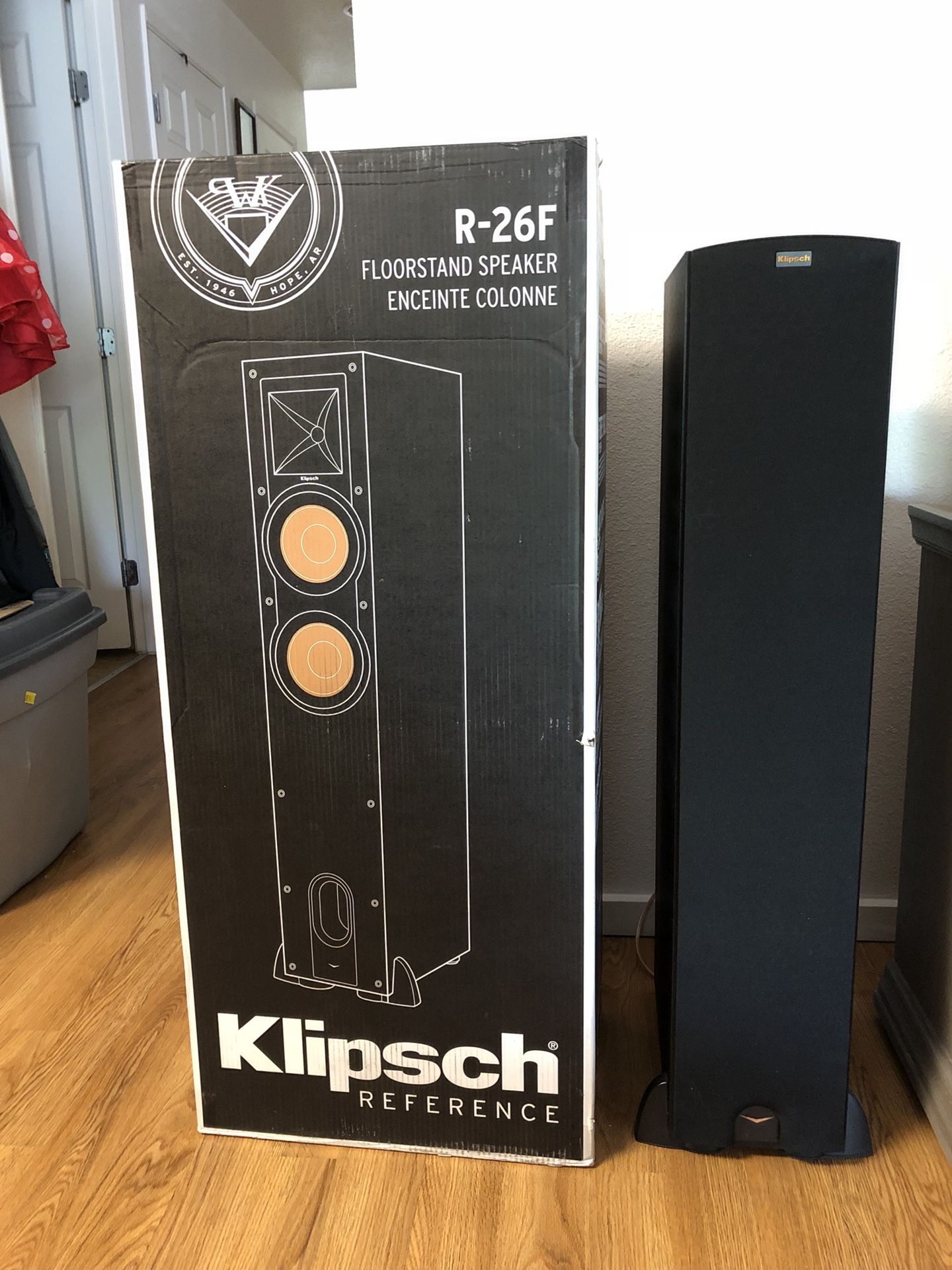 Klipsch Speakers R-26F / R-25C / R-10SW