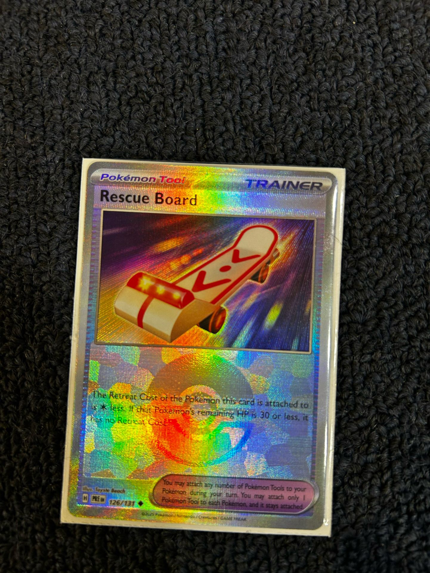 Pokémon Rescue Board — SV 062/193 — Poke Ball Pattern - Pack Fresh (NM/M) Pokemon