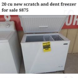 Brand New Freezer In Box 7 Cu