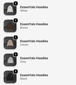 Essentials hoodie