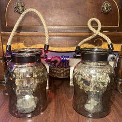 Two Candle Holders