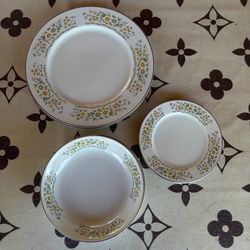 Vintage Carlton Concerto Plate set of 6