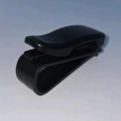 Black Plastic Clip Holder for Glasses and Sunglasses (CODE054)