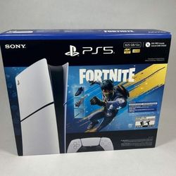 New Sony PlayStation 5 Digital Edition PS5 825GB Fortnite Flowering Chaos Bundle 
