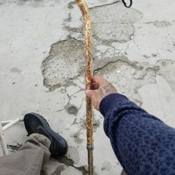 Fully Hand Engraved Cane