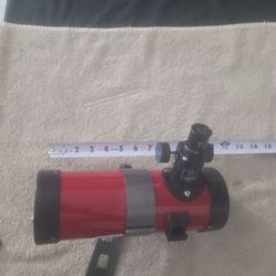 Red Compact Reflector Telescope Tube
