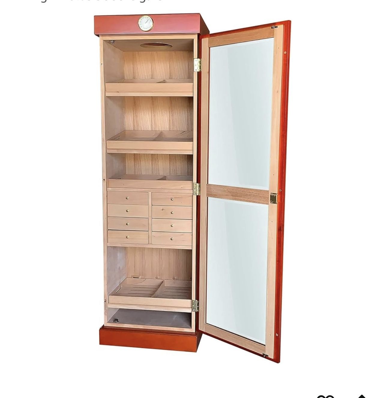 Humidor Cigar Cabinet With Humidor 