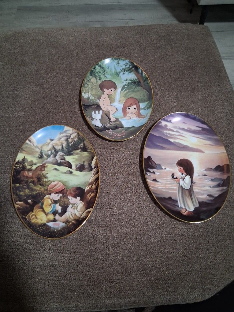 Precious Moments Plates