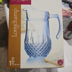 Cristal D'arques Pitcher 
