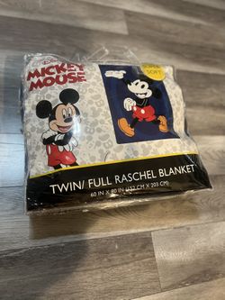 Mickey Twin Blanket 60in x80in 