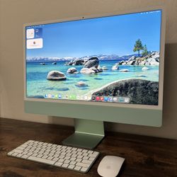 2021 Apple iMac M1 (Green)