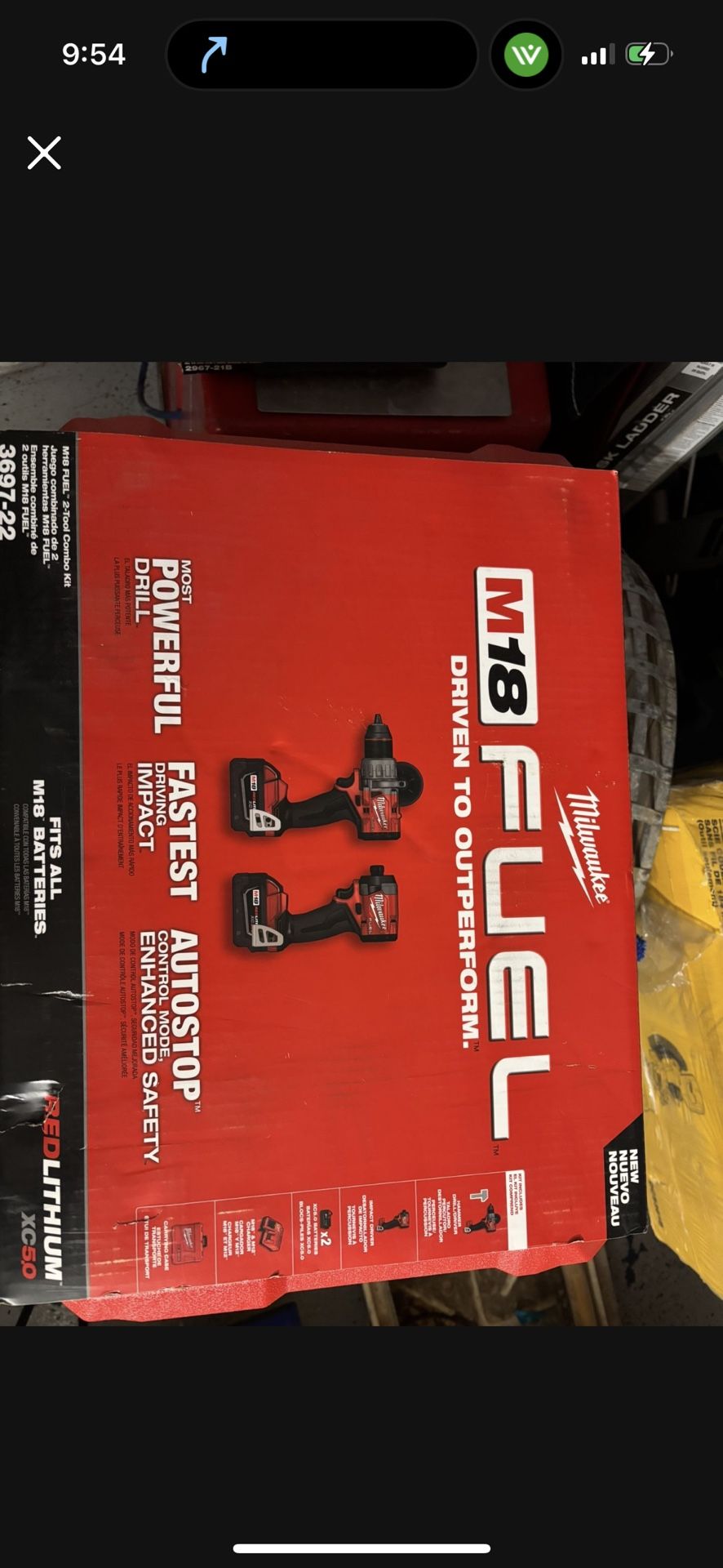 Milwaukee Combo Set Fuel