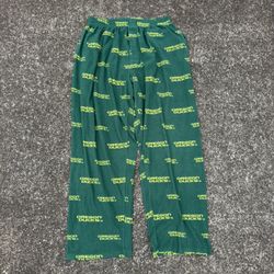 Oregon Ducks green pajama sweatpants Size L #college #sweatpants