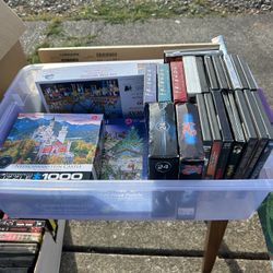 DVDs and Puzzles