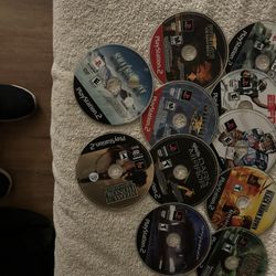 Playstation 2 Lot Of Game Discs