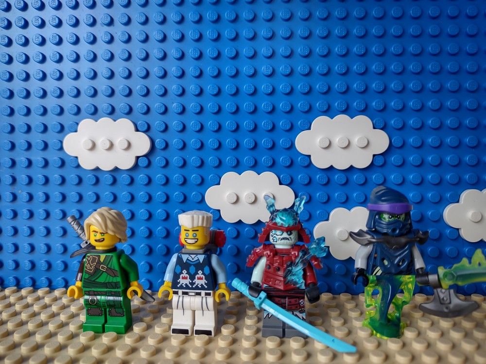 Rare Lego Nice Ninjago Minifigure Lot