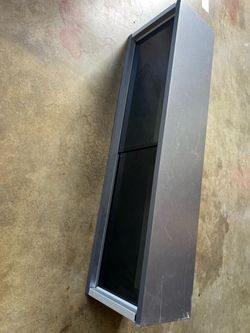 Wall media Cabinet with Glass Doors (6 available, price per each with discount for multiples!)