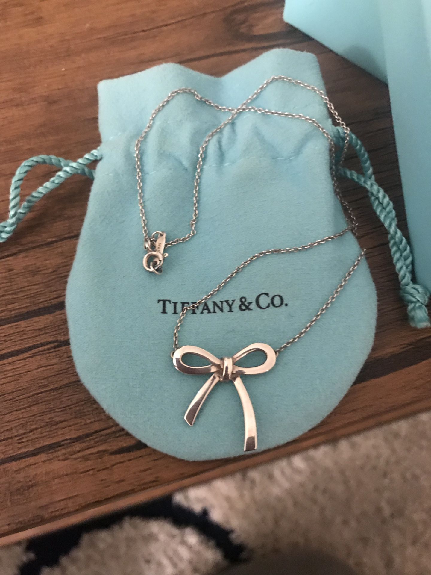 Tiffany Bow Necklace