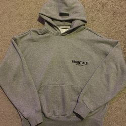 Dark Oatmeal Essential’s Hoodie Size S