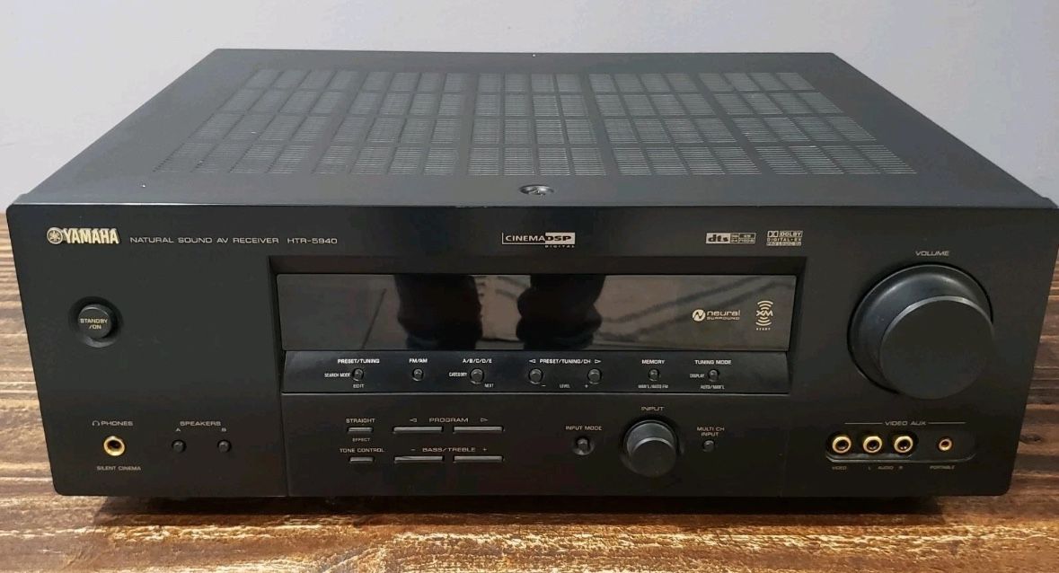 Yamaha HTR-5940 6.1 Channel Receiver Tested