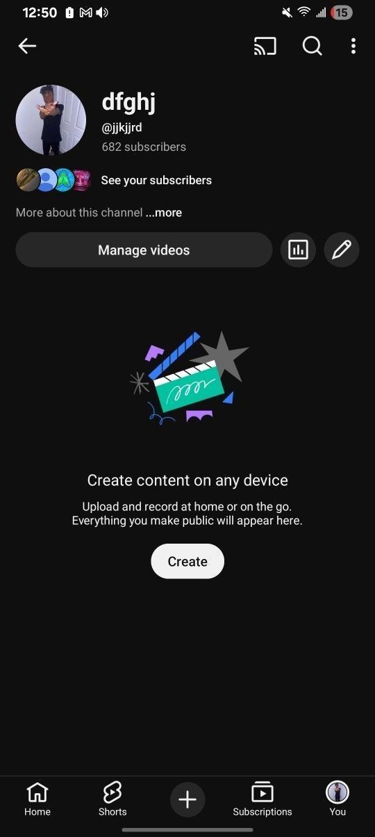 Youtube account  for sell