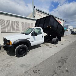 2006 Ford F-550 turbo diesel New dump Bed 