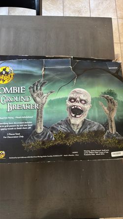 Spirit Halloween Zombie Ground Breaker Decoration