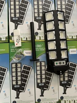 new 800watts solar light gives very good light $25 each 
