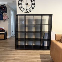 IKEA Black Shelf Unit   storage / Cabinet / Closet