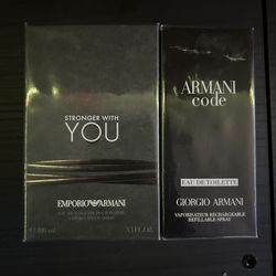Stronger with You, Armani Code