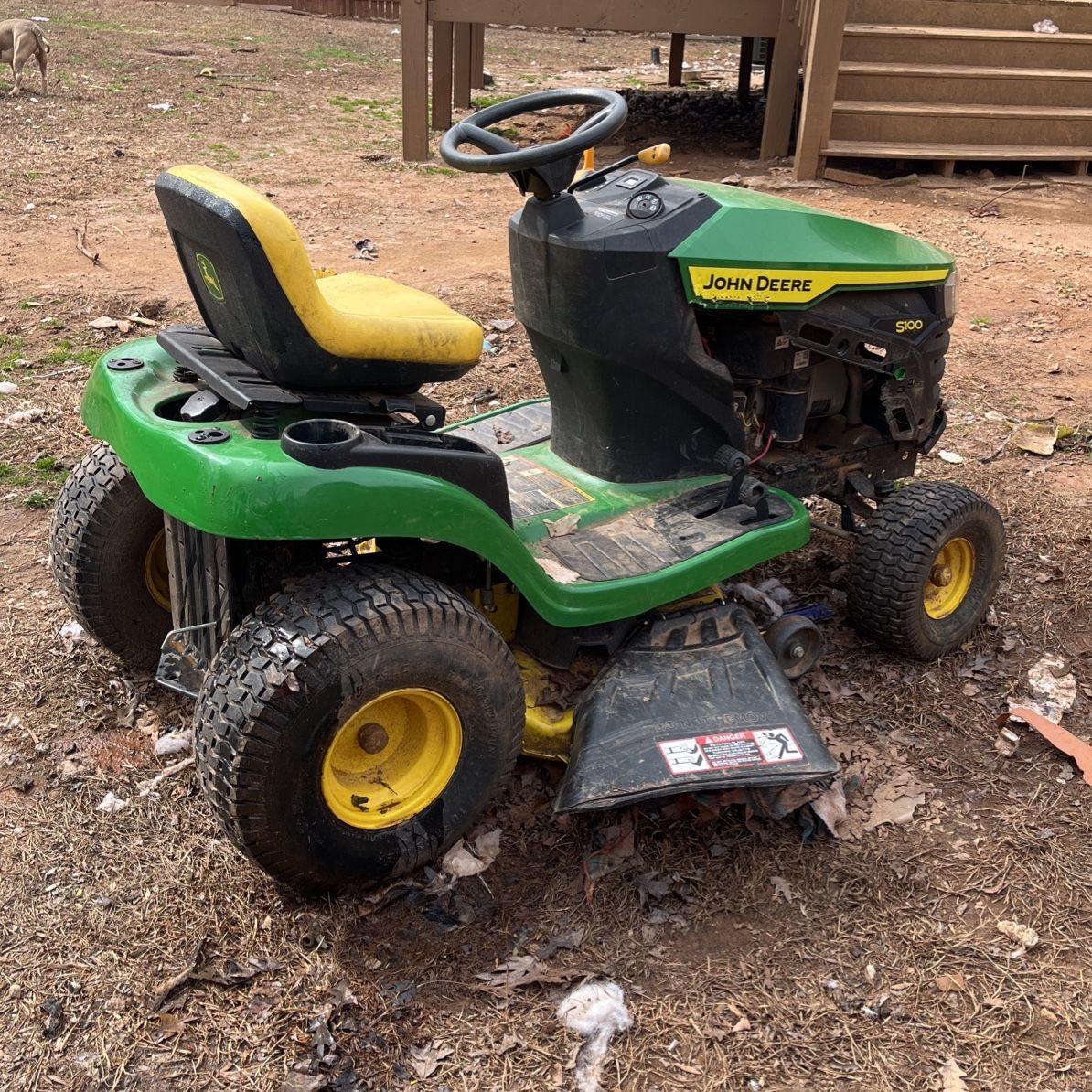 John Deere Ride On Mower 