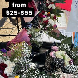 Flowers From $25-$55