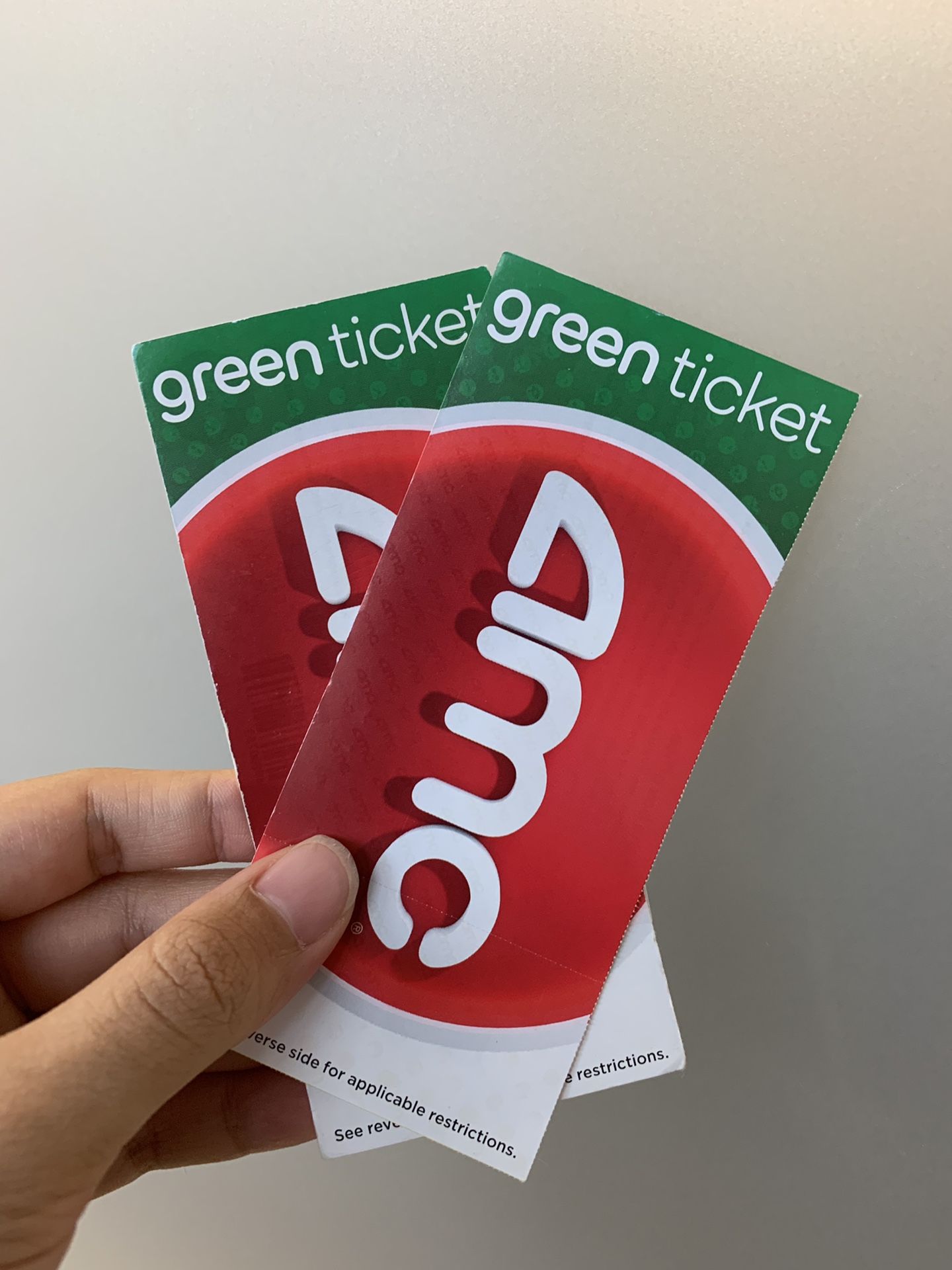 AMC tickets