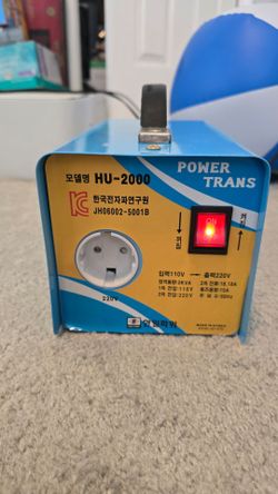 110V to 220V Step-Up Transformer-Hanil 2000VA
