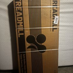 Treadmill With Auto Incline And Speaker *new* in box