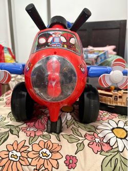 Spider man airplane