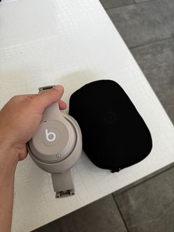 Beats headphones sandstone