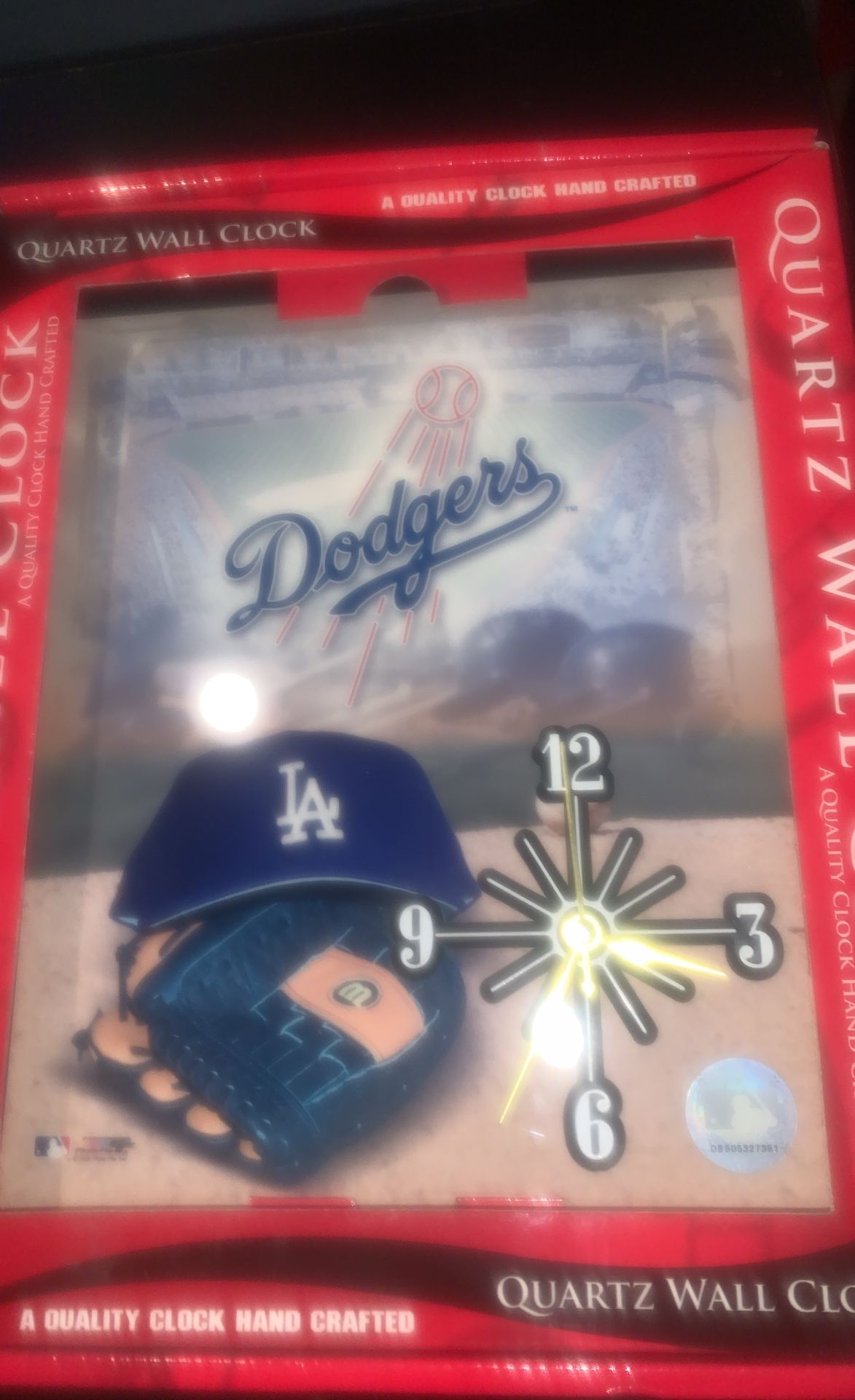 Dodger Clock