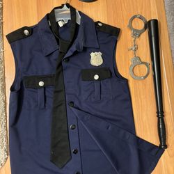 Cop Costume  For Halloween 