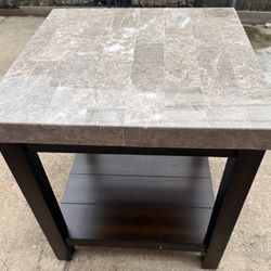 New Marble Top Side Table/end Table