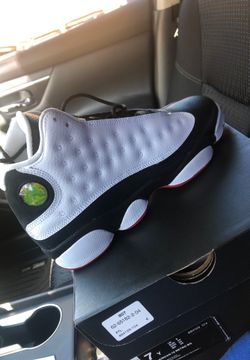 He got game 13s size 7y