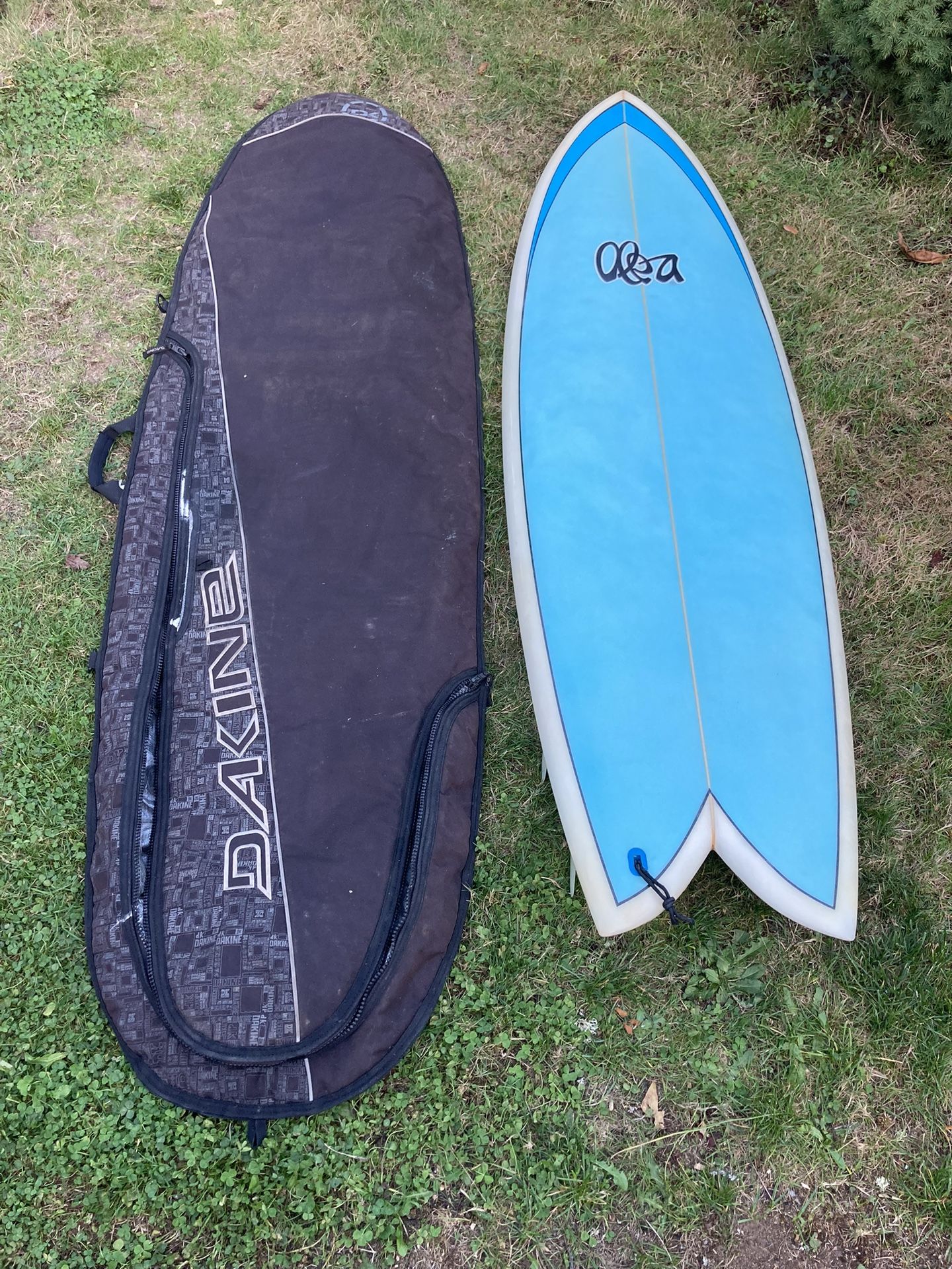 Surfboard short board with bag