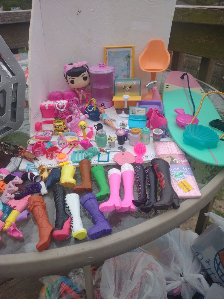 Huge Lot Of Barbie Stuff