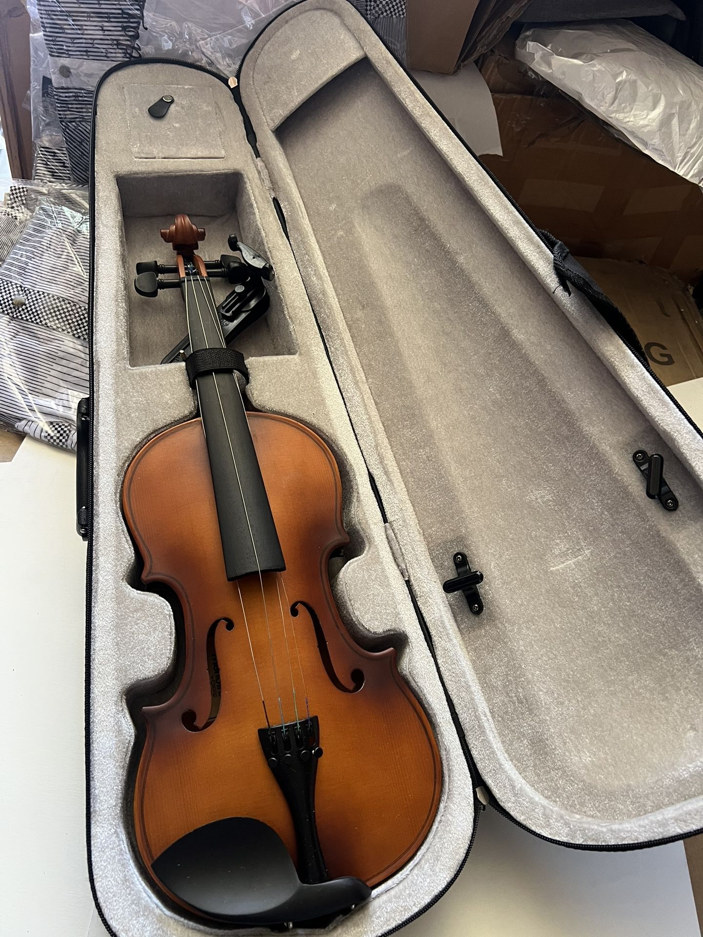 Violin for repair or parts, case included AS IS
