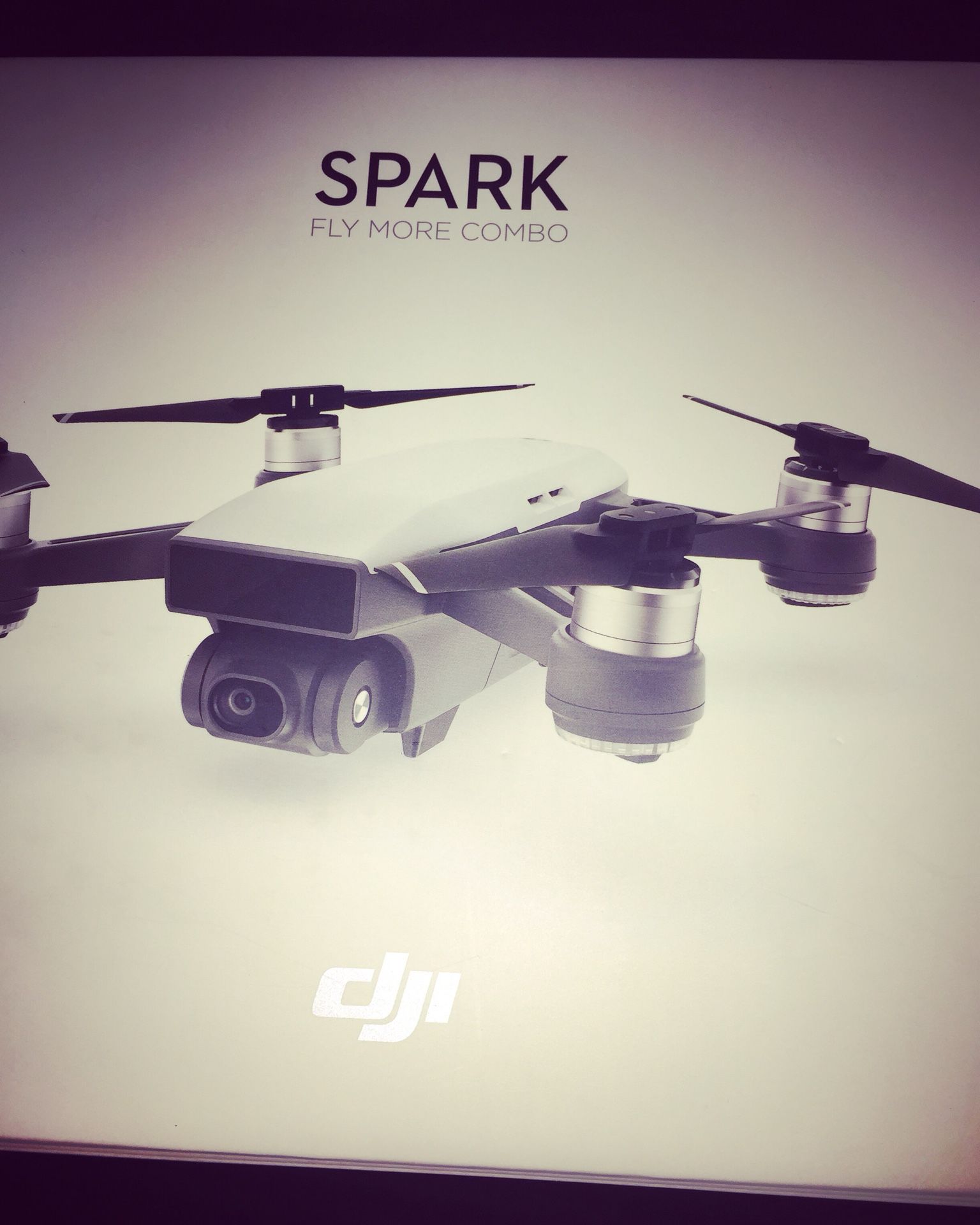 DJI spark fly more (barely used)