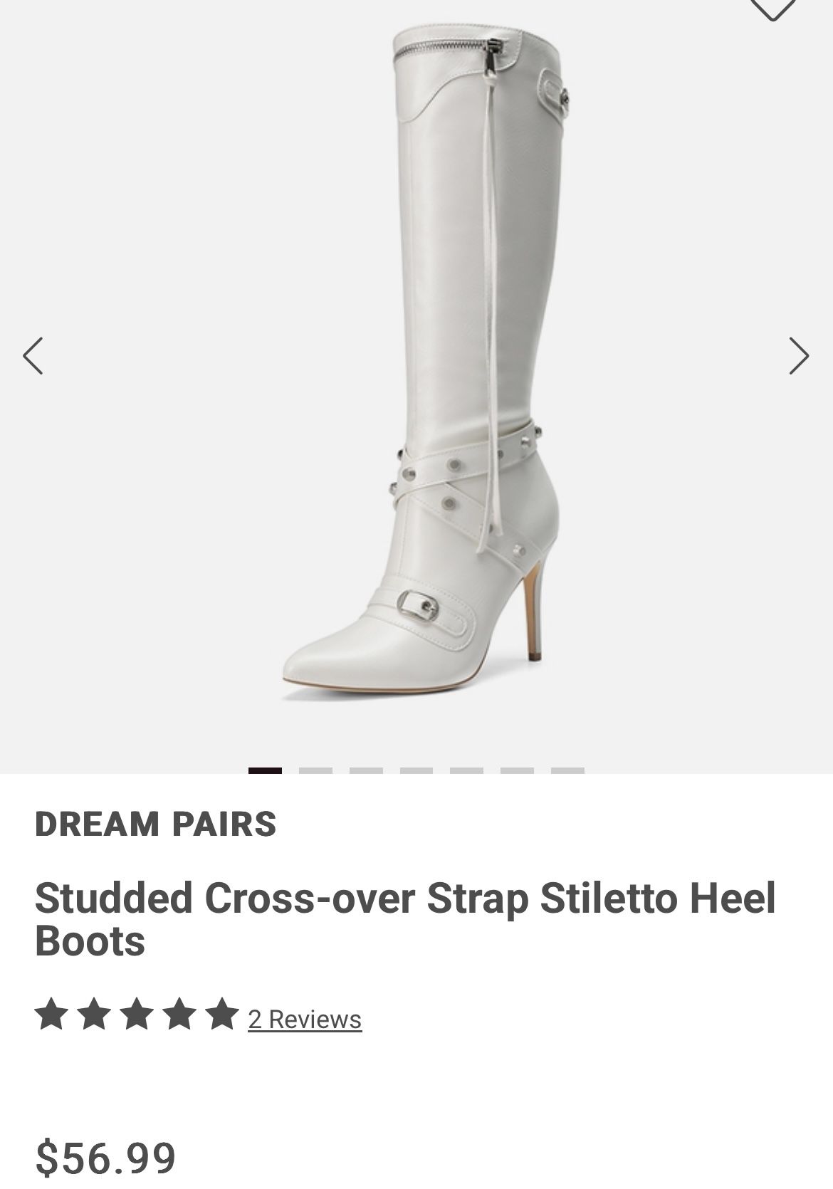 Amazon White Boots