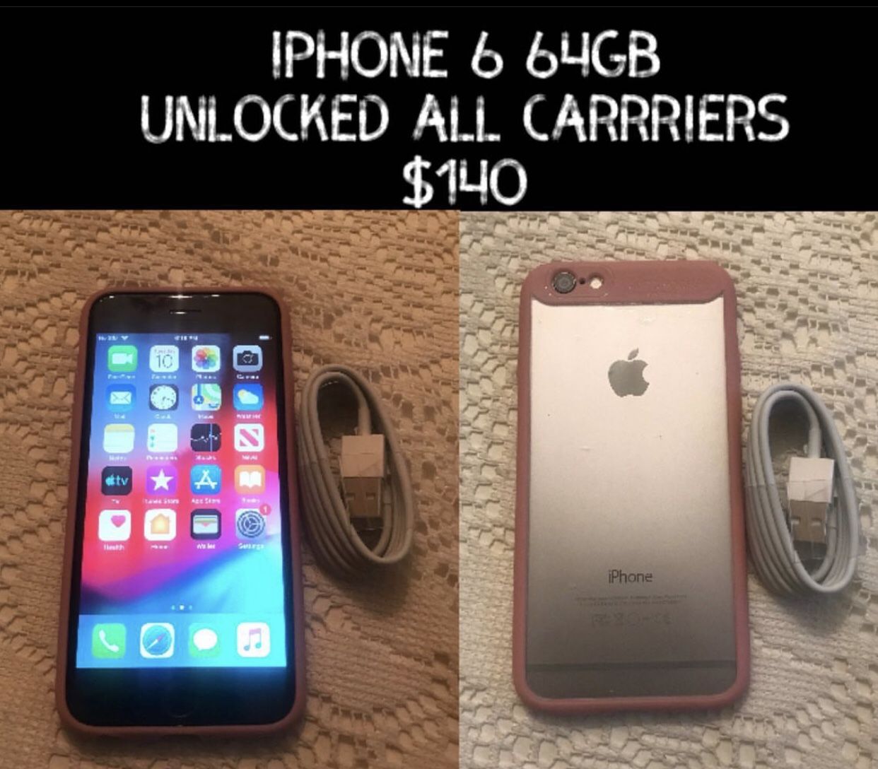 iPhone 6 64gb Unlocked For All Carriers