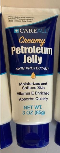 Petroleum jelly skin protection