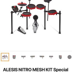 Alesis Nitro Mesh Kit Special Edition (Red)