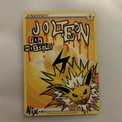 Custom art Pokemon cards 